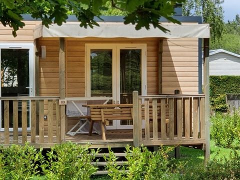 MOBILHOME 4 personnes - Confort - 29m² - 2 chambres - terrasse semi couverte