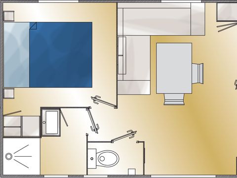 MOBILHOME 5 personnes - Belle-île 31m²