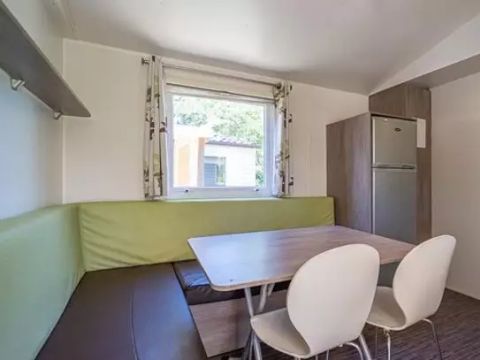 MOBILHOME 6 personnes - Classic | 2 Ch. | 4/6 Pers. | Terrasse surélevée | Clim.