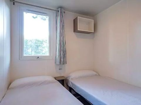 Bungalow 6 personnes - Mobil-home | Classic | 3 Ch. | 6 Pers. | Terrasse surélevée | Clim.