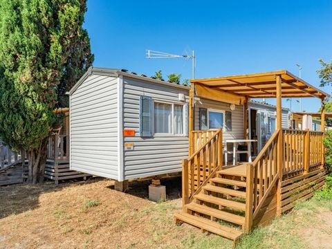 MOBILHOME 6 personnes - Mobil-home | Classic | 2 Ch. | 4/6 Pers. | Terrasse surélevée | Clim. | TV