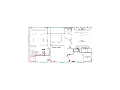 MOBILHOME 4 personnes - Paddle 