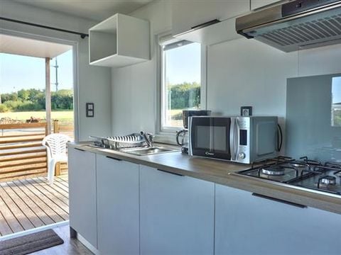 MOBILHOME 4 personnes - 2 chambres.