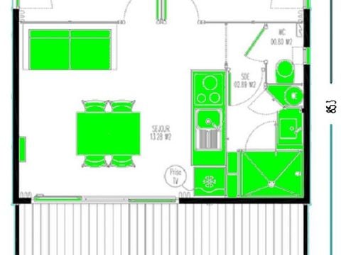 CHALET 4 personnes - Chalet 4 personnes