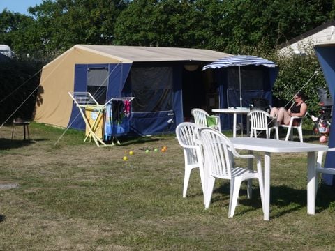 Tente 5 personnes - Cotton 5 personnes (sans sanitaires)