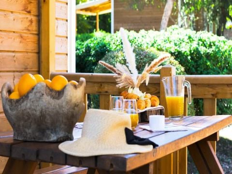 MOBILHOME 6 personnes - 3 Pièces 6 Personnes Climatisé + TV (4 adultes + 2 enfants -12 ans max) (dimanche)