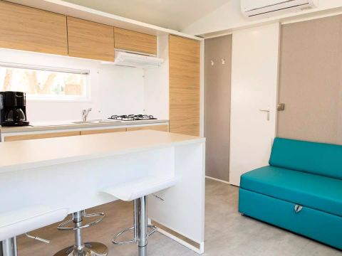 MOBILHOME 6 personnes - 3 Pièces 6 Personnes Climatisé + TV (4 adultes + 2 enfants -12 ans max) (dimanche)