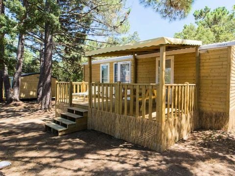 MOBILHOME 6 personnes - 3 Pièces 6 Personnes Climatisé + TV (4 adultes + 2 enfants -12 ans max) (dimanche)