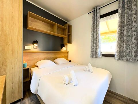 MOBILHOME 6 personnes - 3 Pièces 6 Personnes Climatisé + TV (4 adultes + 2 enfants -12 ans max) (dimanche)