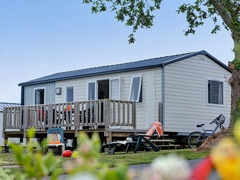 MOBILHOME 6 personnes - Comfort XL | 2 Ch. | 4/6 Pers. | Terrasse | 2 SDB | Clim.
