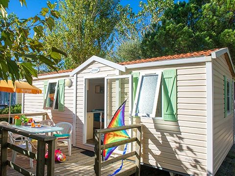 MOBILHOME 6 personnes - Classic XL | 2 Ch. | 4/6 Pers. | Terrasse | Clim.