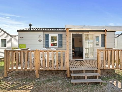 MOBILHOME 4 personnes - Comfort XL | 2 Ch. | 4 Pers. | Terrasse surélevée | Clim.