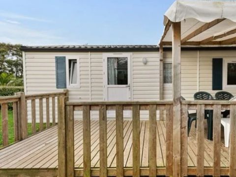 MOBILHOME 6 personnes - Comfort XL | 3 Ch. | 6 Pers. | Terrasse surélevée | Clim.