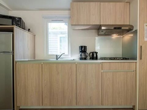 MOBILHOME 6 personnes - Comfort XL | 3 Ch. | 6 Pers. | Terrasse surélevée | Clim.