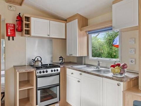 MOBILHOME 6 personnes - Classic | 2 Ch. | 4/6 Pers. | Terrasse surélévée non couverte | Clim.