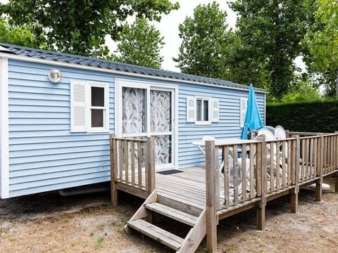MOBILHOME 6 personnes - Classic | 2 Ch. | 4/6 Pers. | Terrasse surélévée non couverte | Clim.