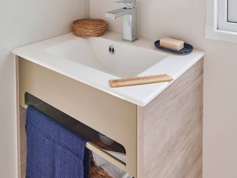 MOBILHOME 6 personnes - Comfort | 3 Ch. | 6 Pers. | Terrasse surélevée