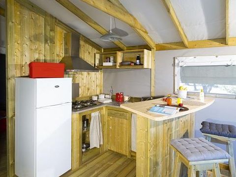 CHALET 5 personnes - Chalet sur pilotis VUE MER 32m² + terrasse 10m²