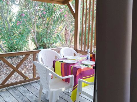 CHALET 5 personnes - Chalet 5pl 2ch Ventillateur