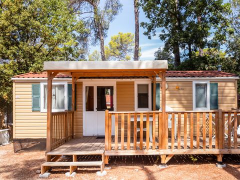 Mobilhome 6 personnes - Classic | 2 Ch. | 4/6 Pers. | Terrasse surélevée | Clim.
