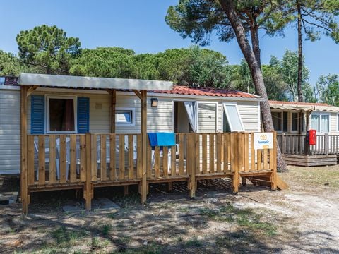 MOBILHOME 6 personnes - Comfort | 2 Ch. | 4/6 Pers. | Terrasse surélevée | Clim.