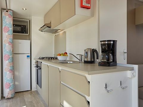 Mobilhome 8 personnes - Comfort XL | 3 Ch. | 6/8 Pers. | Terrasse Couverte | Clim.