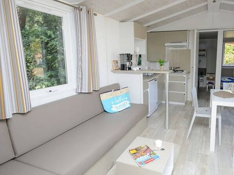 MOBILHOME 6 personnes - Comfort | 3 Ch. | 6 Pers. | Terrasse surélevée | Clim.