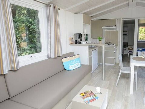 MOBILHOME 6 personnes - Comfort | 3 Ch. | 6 Pers. | Terrasse surélevée | Clim.