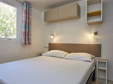 MOBILHOME 6 personnes - Comfort | 3 Ch. | 6 Pers. | Terrasse surélevée | Clim.