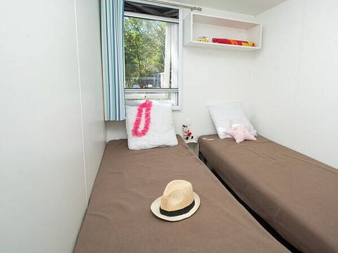 MOBILHOME 6 personnes - Comfort | 3 Ch. | 6 Pers. | Terrasse surélevée | Clim.