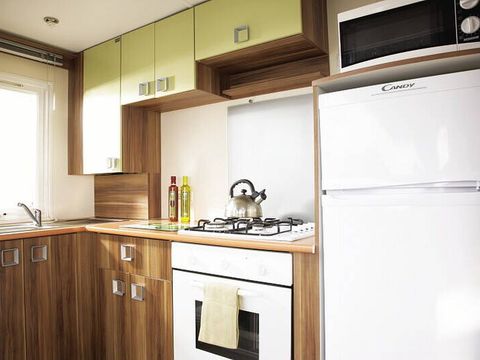 MOBILHOME 6 personnes - Comfort | 3 Ch. | 6 Pers. | Terrasse surélevée | Clim.