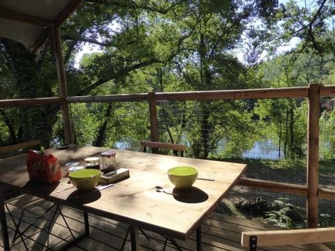 BUNGALOW 4 personnes - LODGE sur pilotis 32 m²