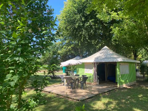 BUNGALOW TOILÉ 5 personnes - Sans sanitaire