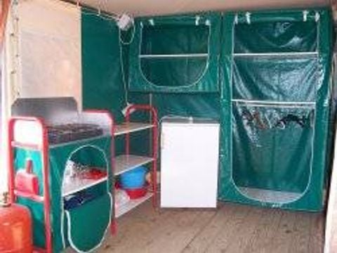 BUNGALOW TOILÉ 5 personnes - Sans sanitaire