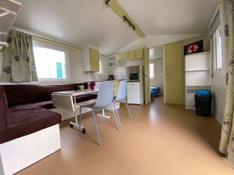 MOBILHOME 4 personnes - O'hara  30m2 + terrasse 10.50m2, TV
