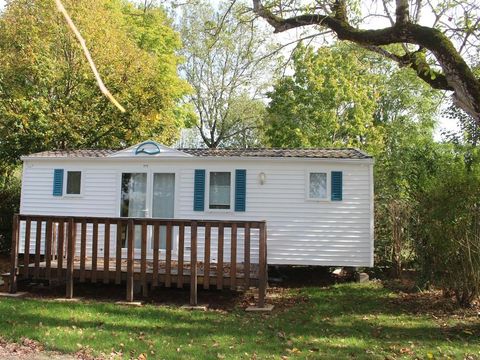 MOBILHOME 4 personnes - O'hara  30m2 + terrasse 10.50m2, TV