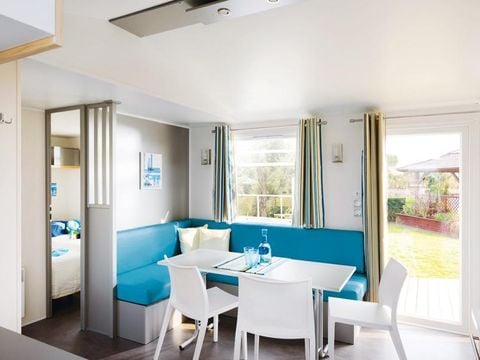 MOBILHOME 6 personnes - Mobil-home Standard 31m² (3 chambres) + terrasse semi-couverte - 6 pers
