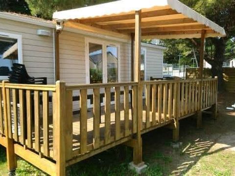 MOBILHOME 4 personnes - BECASSINE DES MARAIS - MH 208 - Breiz Iloc