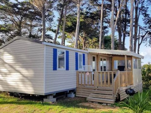 MOBILHOME 4 personnes - 2 chambres (40m2 et +) - lave vaisselle et/ou lave-linge - 2 SDB - vue mer - MH62,135