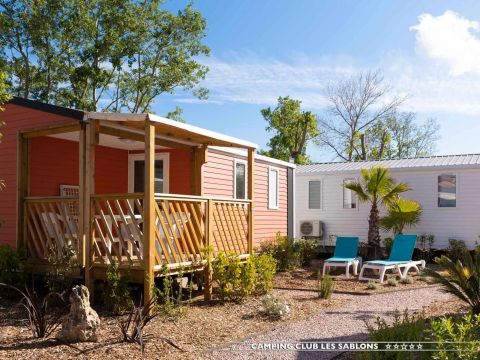 MOBILHOME 4 personnes - LOGGIA  2 CH