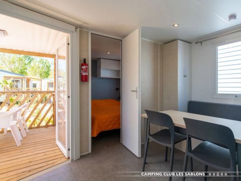 MOBILHOME 4 personnes - LOGGIA  2 CH