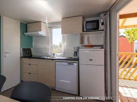 MOBILHOME 4 personnes - LOGGIA  2 CH