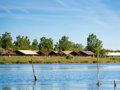 TENTE TOILE ET BOIS 6 personnes - LODGE ETANG 2CH