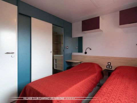 MOBILHOME 6 personnes - MH PRESTIGE 2 CH 2 SDB 4/6