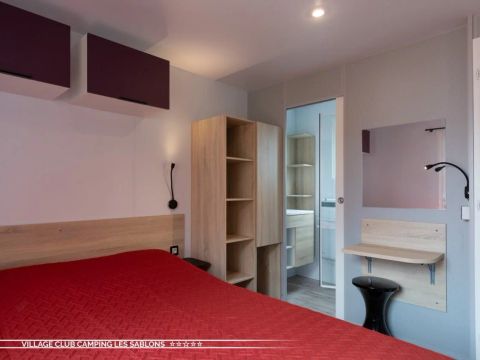 MOBILHOME 6 personnes - MH PRESTIGE 2 CH 2 SDB 4/6