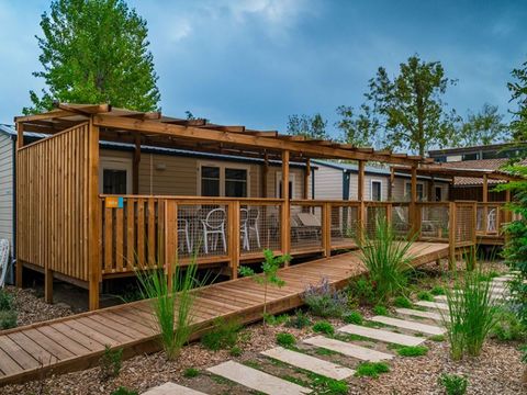 MOBILHOME 4 personnes - PRESTIGE PMR 2 CH 1 SDB