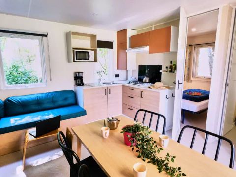 MOBILHOME 6 personnes -  Cosy Large 4 Pièces 6 Personnes Climatisé