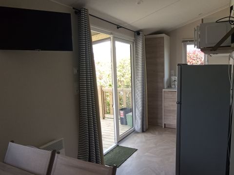 MOBILHOME 2 personnes - Studio 20m² - 1 chambre 1 lit double