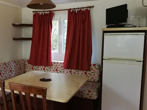 MOBILHOME 6 personnes - Mobilhome TRIO - 3 chambres, 45,5m² terrasse comprise 1/6 pers