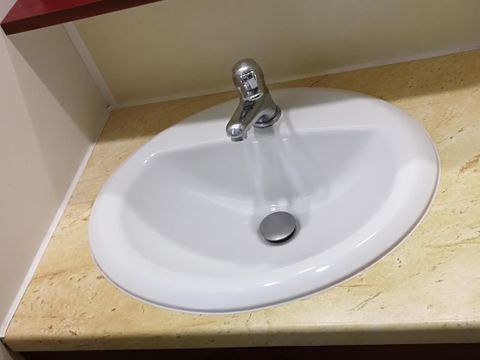 MOBILHOME 6 personnes - Mobilhome TRIO - 3 chambres, 45,5m² terrasse comprise 1/6 pers